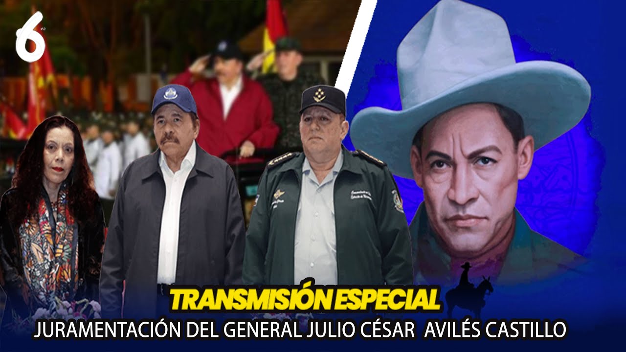 Acto de Juramentación del General Julio César Avilés Castillo en honor al General Sandino