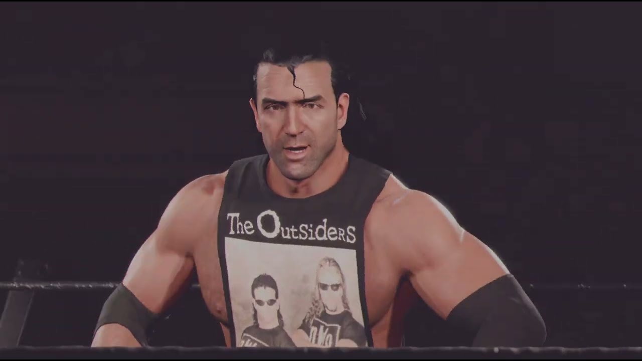 One Night Stand - Scott Hall vs Shawn Michaels - Ladder Match