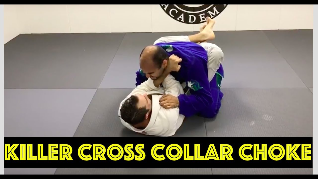 Cross Collar Choke From Closed Guard by Kyle Briere