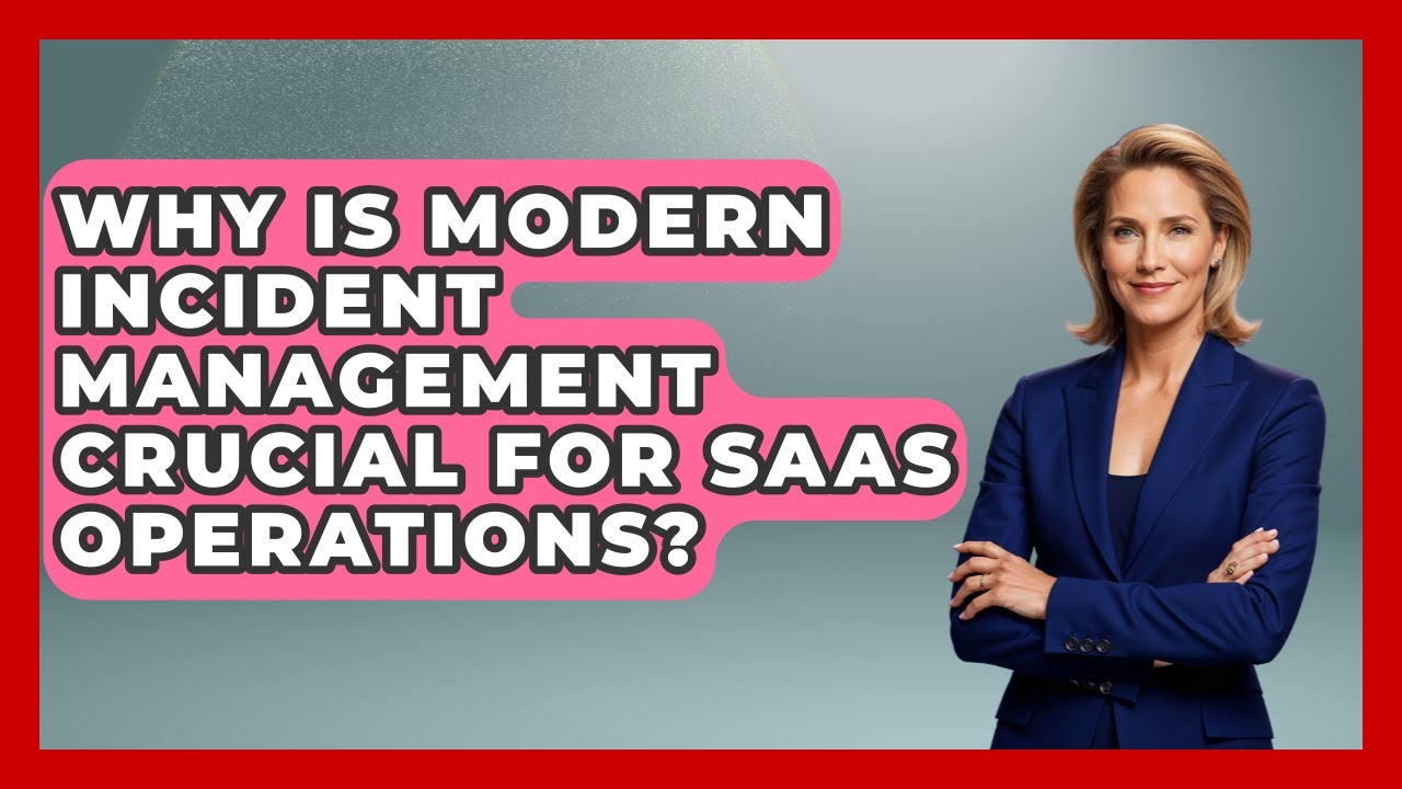 Why Is Modern Incident Management Crucial For SaaS Operations? - The SaaS Pros Breakdown