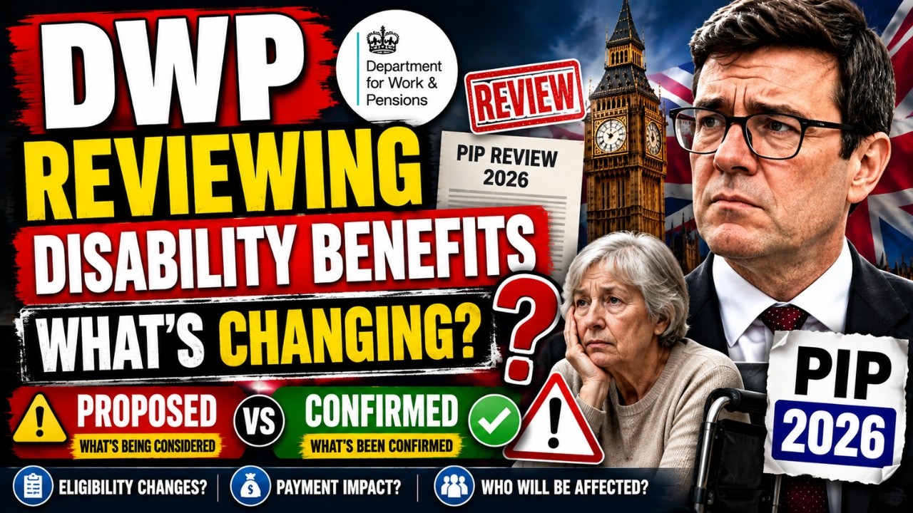 DWP Disability Benefits REVIEW 🚨 What's Actually Changing? Proposed vs CONFIRMED Rules Explained