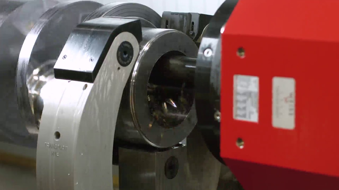 Multitasking Machine Hyperturn 100 Powermill with high performance milling spindle and tool magazine