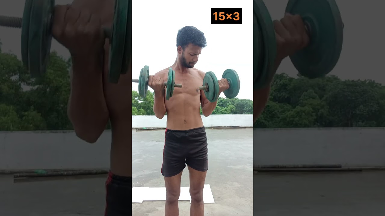 Day-9(CHEST & BICEPS) skinny to fit challenge💪