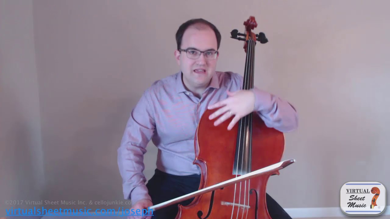 How to Deal with Rosin - How to apply rosin - Cello Lesson