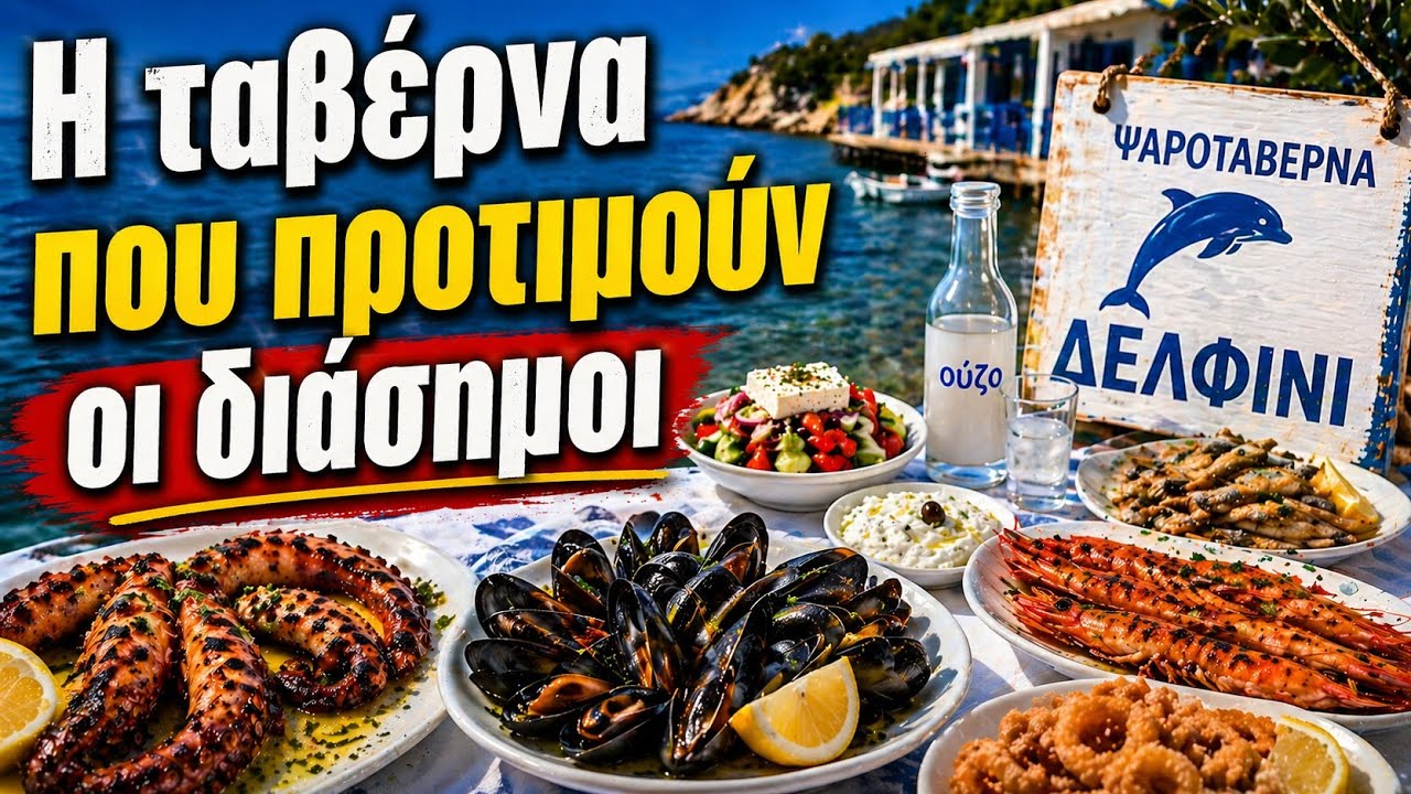 Η ΓΡΑΦΙΚΗ ΨΑΡΟΤΑΒΕΡΝΑ πάνω στο κύμα 🌊 ΠΟΥ ΠΡΟΤΙΜΟΥΝ ΟΙ ΔΙΑΣΗΜΟΙ.– Το Δελφίνι στο Βιβάρι!
