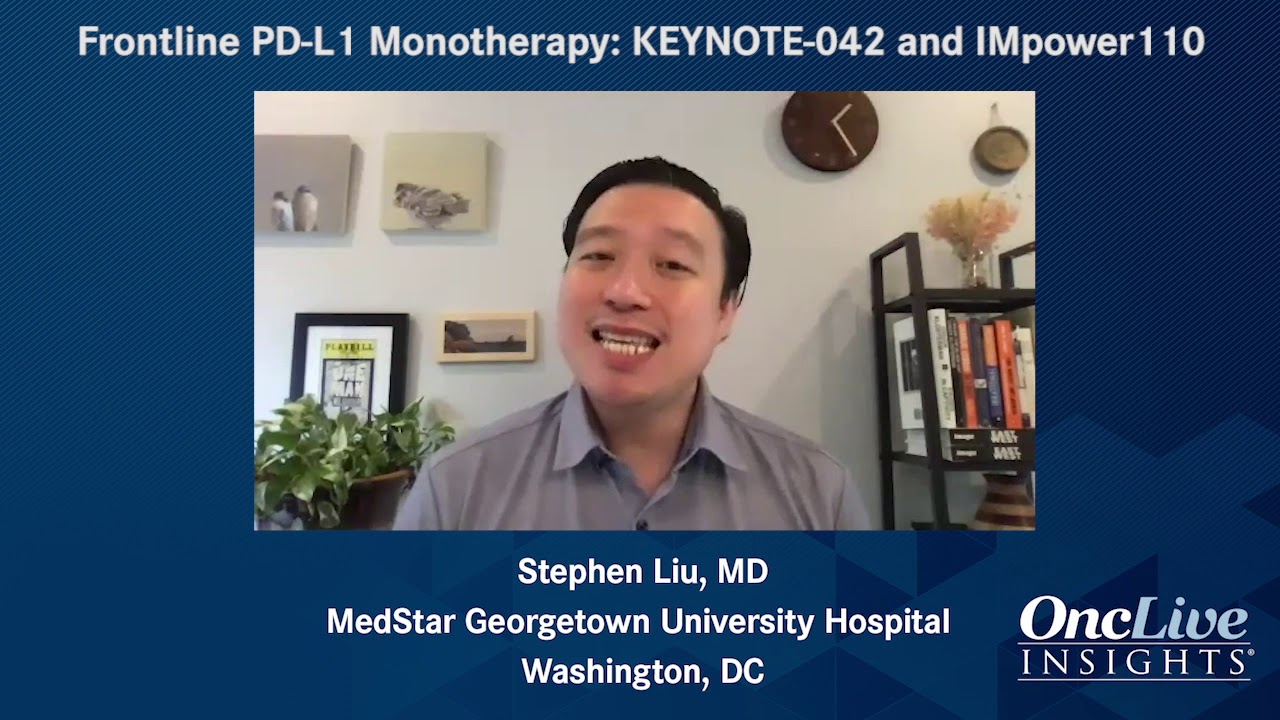 Frontline PD-L1 Monotherapy: KEYNOTE-042 and IMpower110