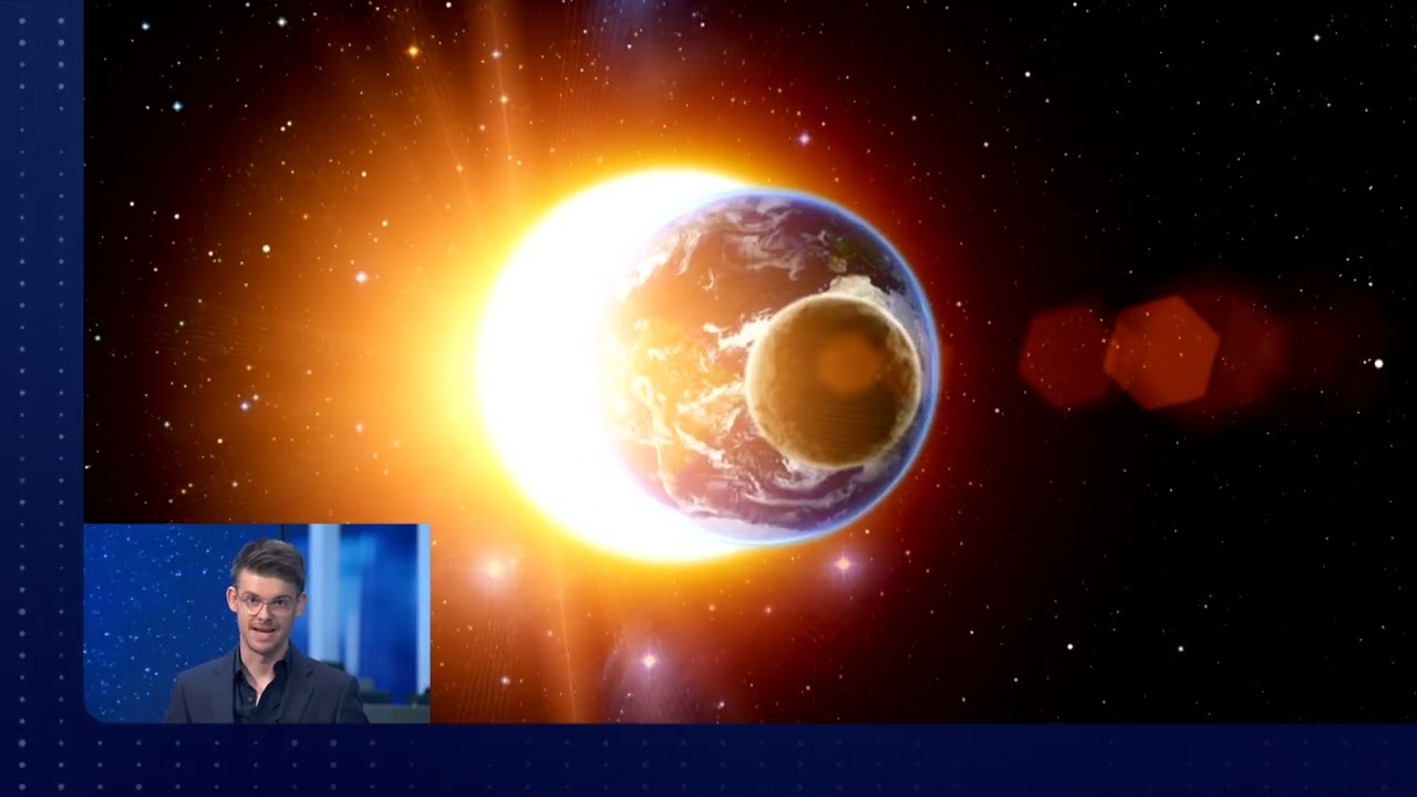 Totale maansverduistering explainer - VTM nieuws
