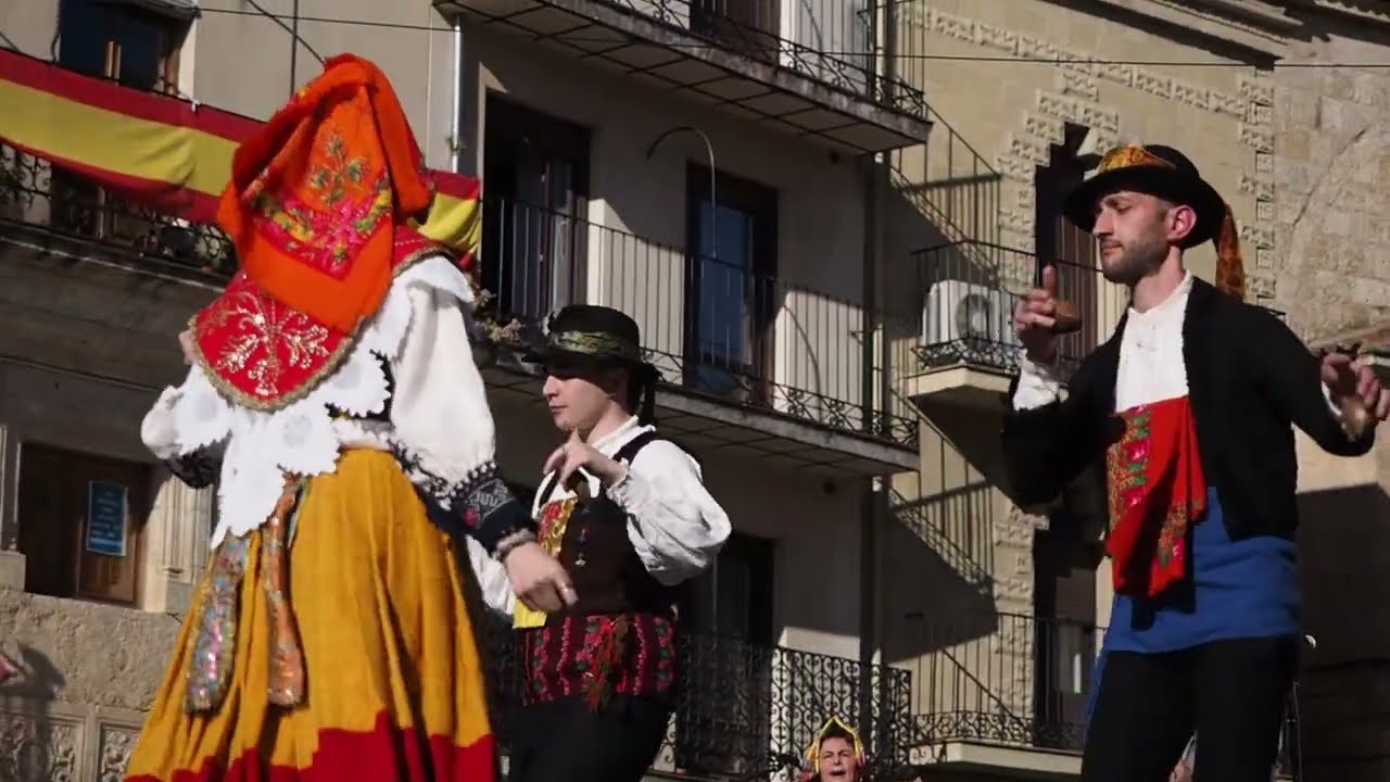 Folclore Salmantino. Ajechao de Peñaparda. Festival de la Charrada 2022 en Ciudad Rodrigo.
