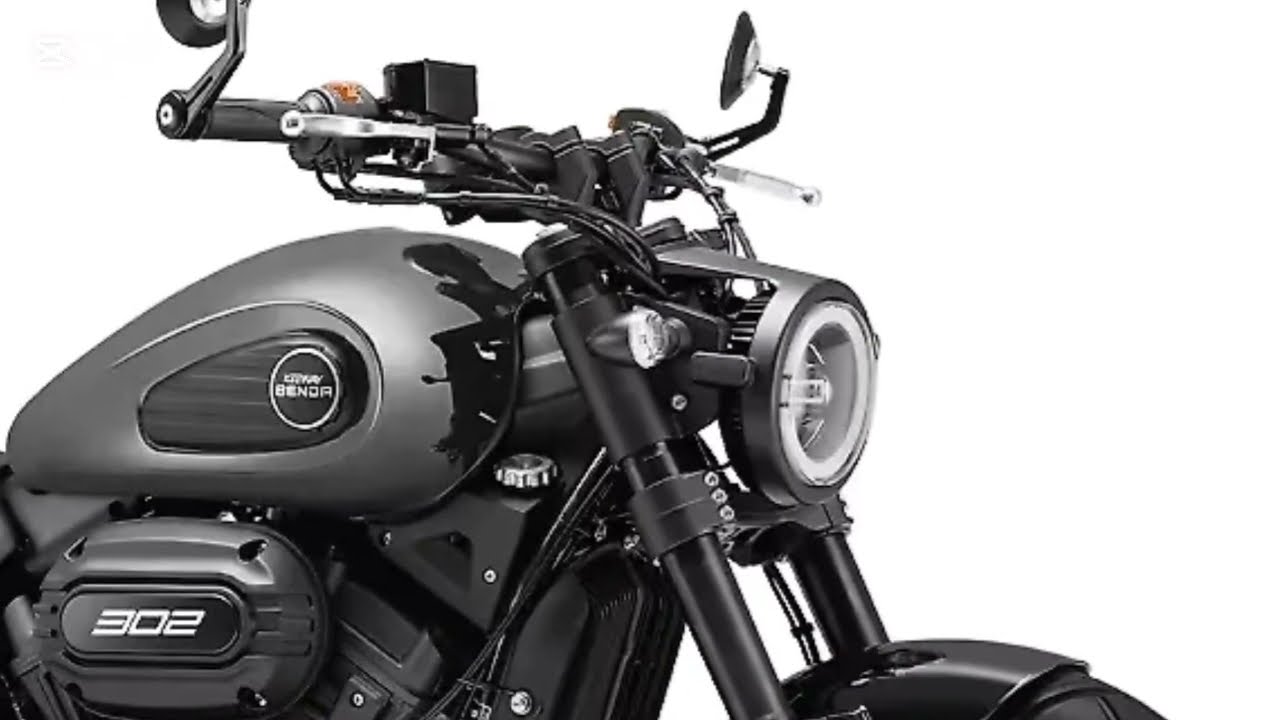 Experience the power, style, and attitude of the 2025 Keeway V302C Benda Black Edition