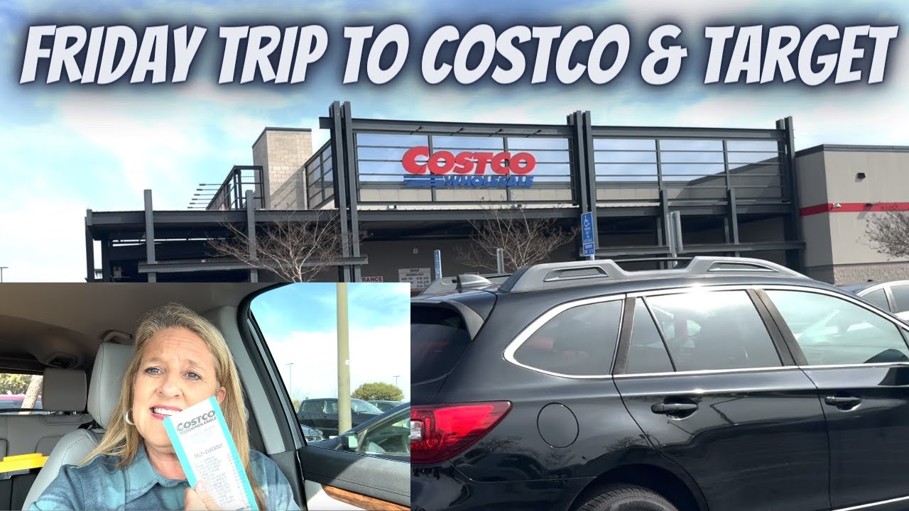 My Friday Trip to Costco & Target  #healthylifestyle #costco #target