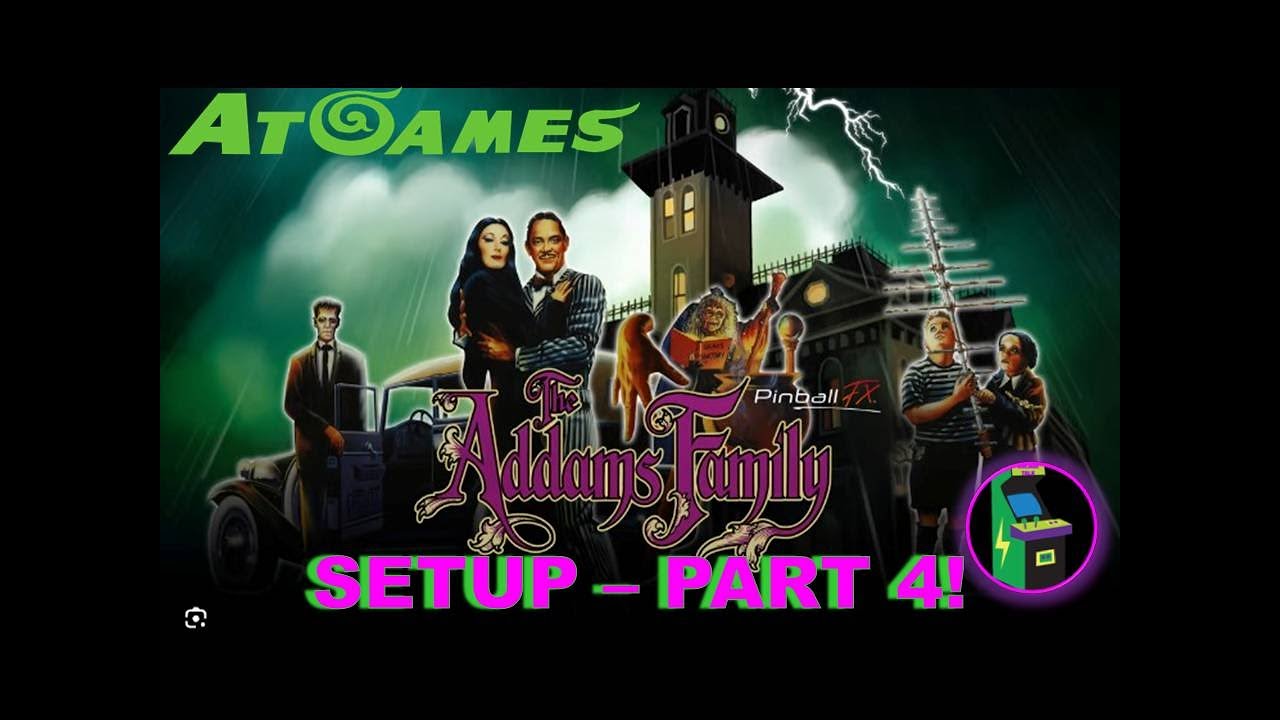 Atgames 4KP Pinball: The Addams Family Setup Part 4 - First Updates!