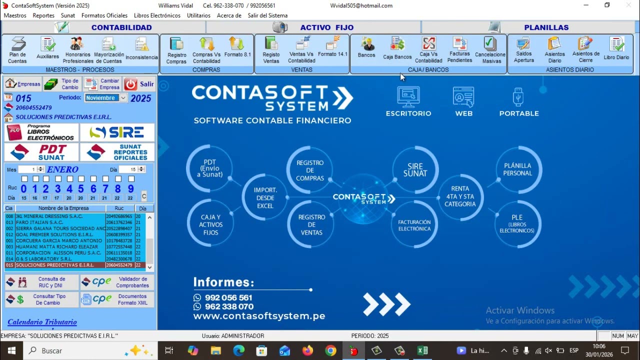 TUTORIAL CANCELACIONES MASIVAS DESDE EXCEL -  Software Contable - ContaSoftsystem