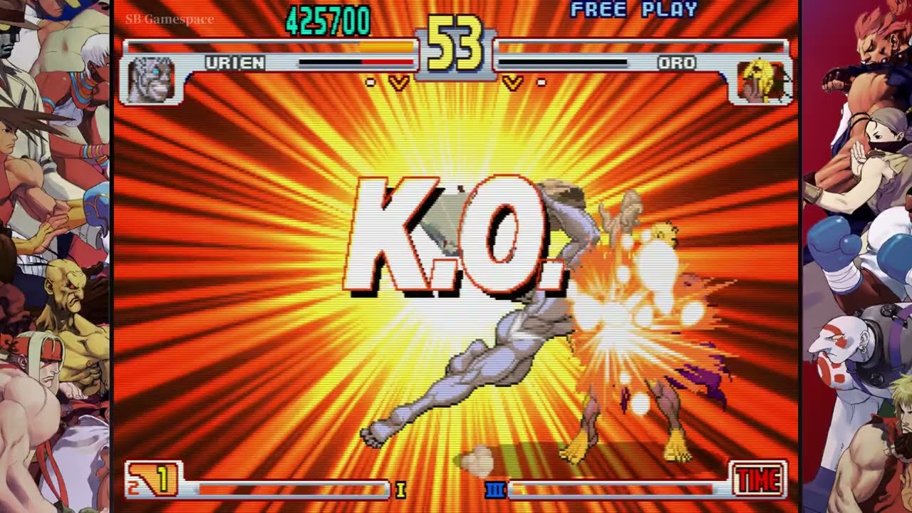 Urien vs Oro - Street Fighter III: 3rd Strike