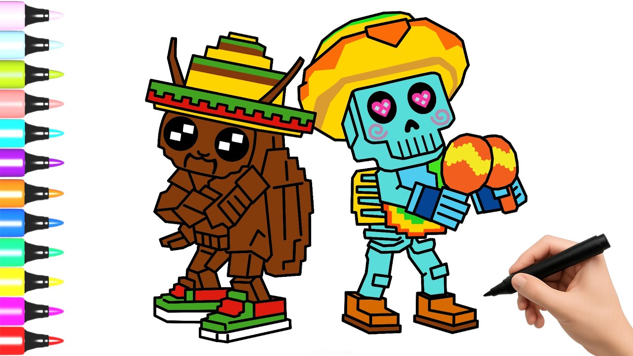 Como Dibujar a Los Amigos!   Steal a Brainrot ROBLOX