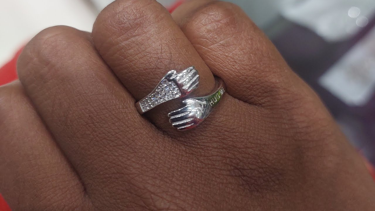 92.5 silver hug ring collection live