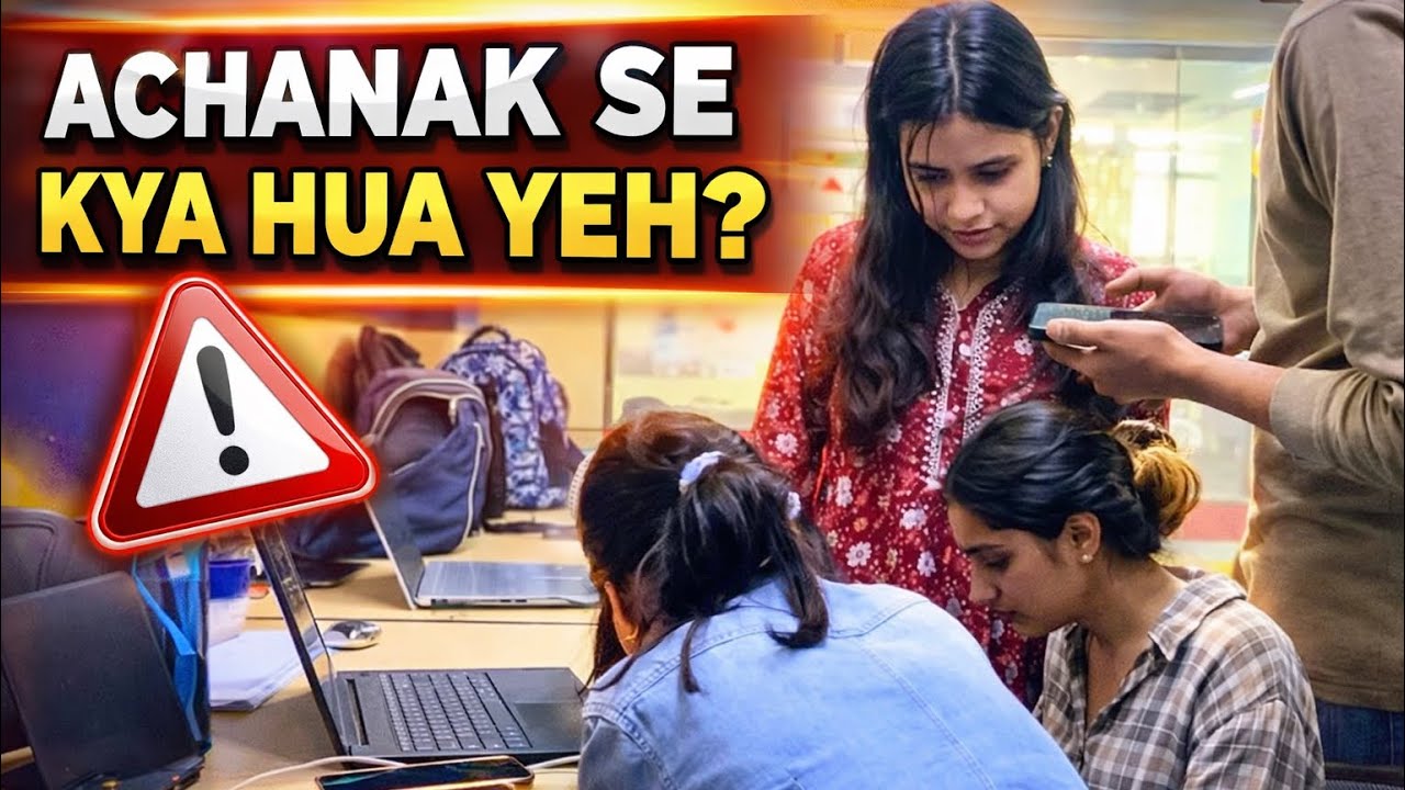 Yeh achank se kya hua 😨😨