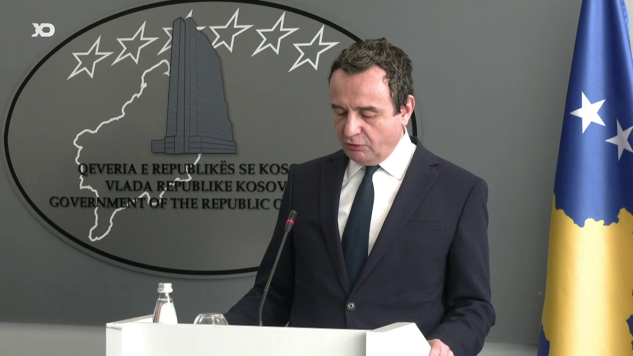 LIVE - Konferencë për media pas takimit Kurti– Sorensen