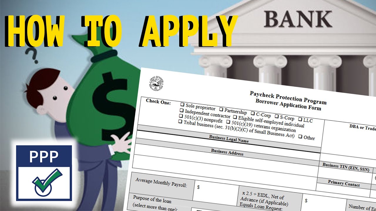 How to apply for Paycheck protection program application | loan calculation - examples