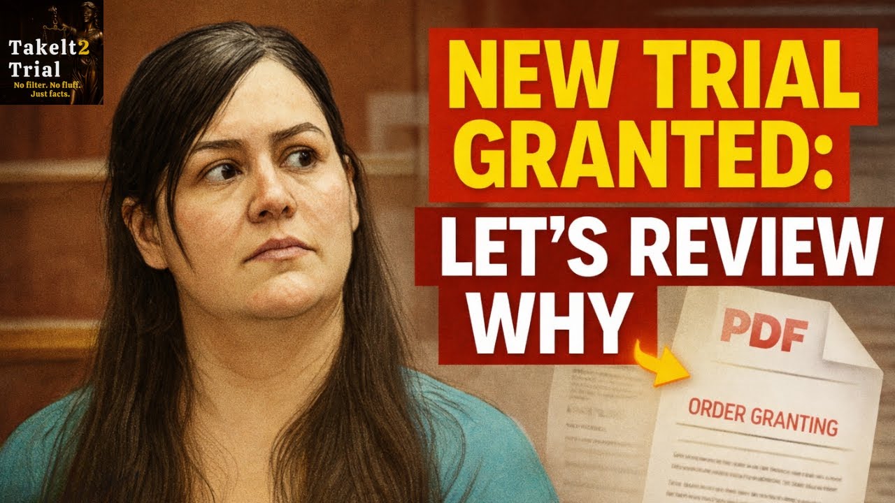 NEW TRIAL GRANTED — Judge Explains What Went Wrong. Florida v Daisy Links