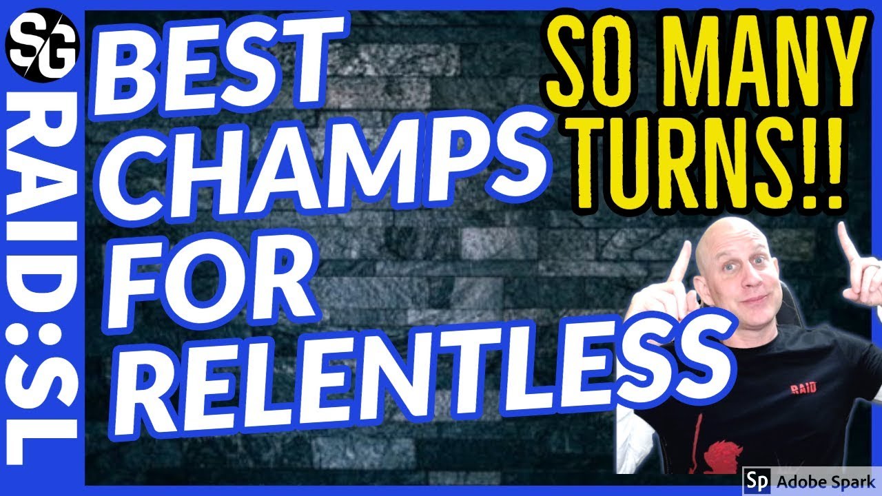RAID SHADOW LEGENDS | BEST CHAMPS FOR RELENTLESS ARTIFACTS