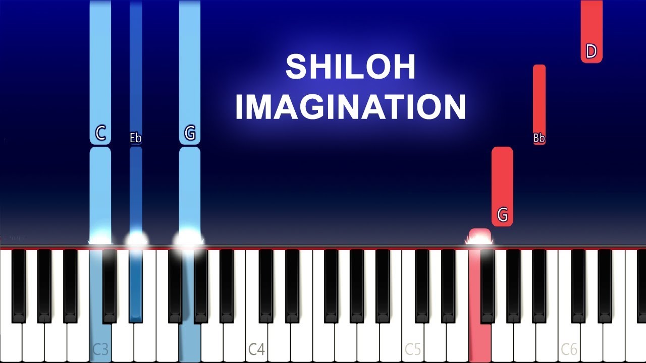 Shiloh - Imagination (Piano Tutorial)