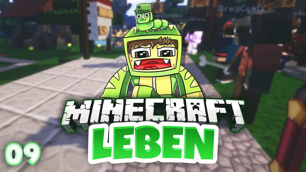 Minecraft LEBEN #09 - 10 Neue Spieler! | unge