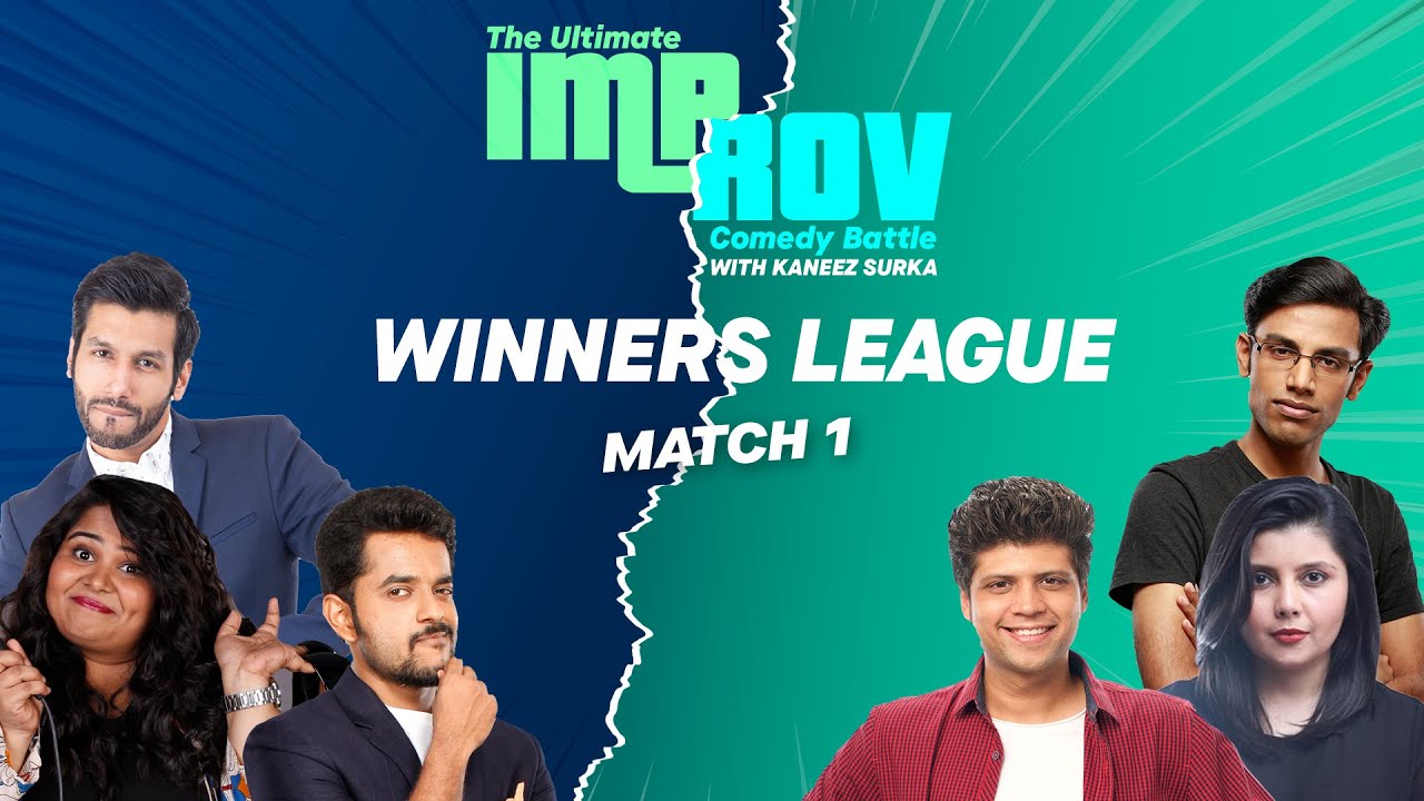 Improv Battle Winners League Match 1 Feat. @yokalyanyo @kanan_gill @SumukhiSuresh  and more.