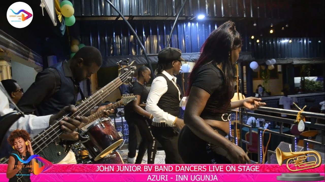 JOHNNY JUNIOR BV BAND DANCERS KIVE ON STAGE #entertainment #festival