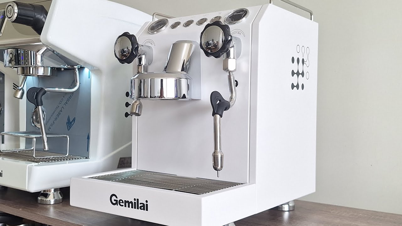How to use and set up your Gemilai 3145 espresso machine and 022 grinder