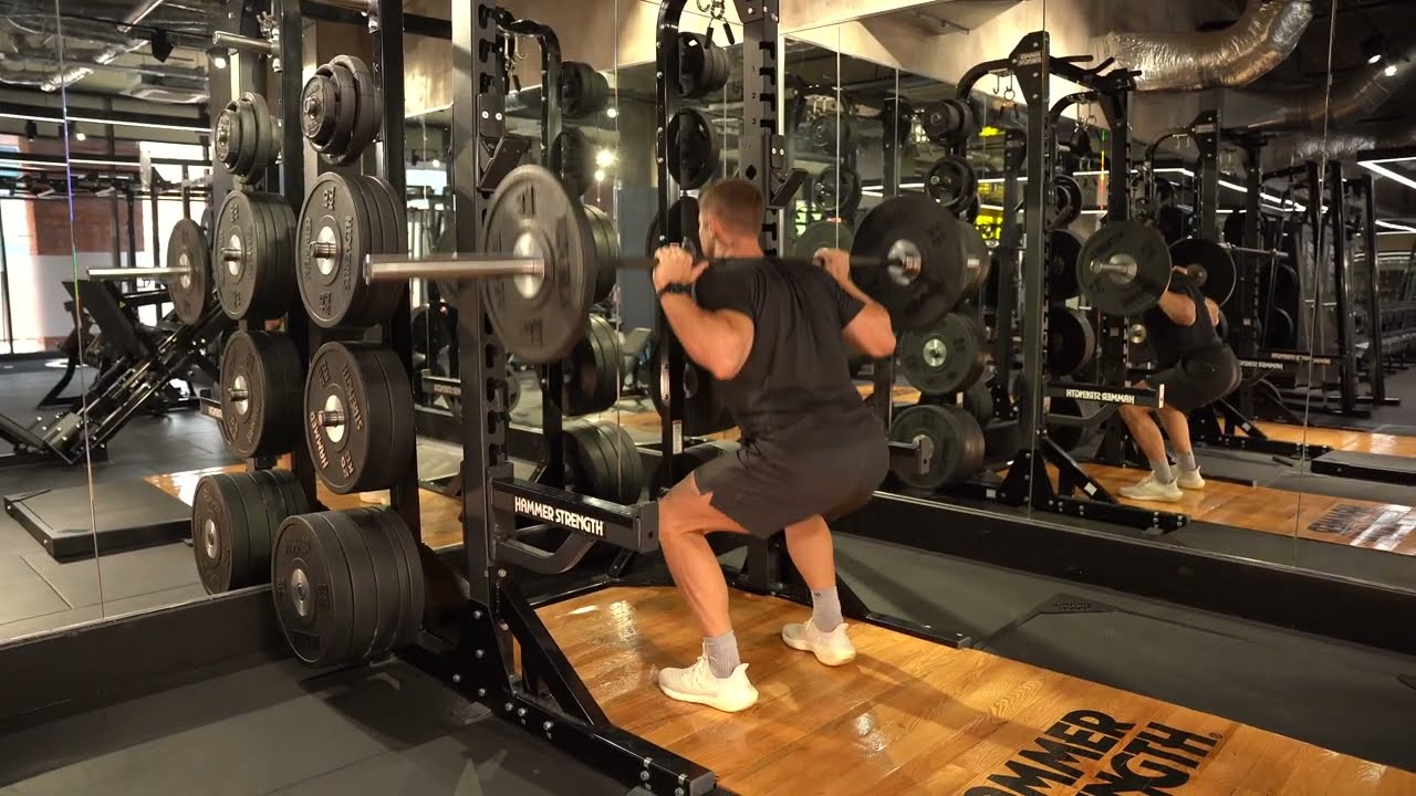 Iso Dynamic Method Barbell Back Squat | Elite Physique Training