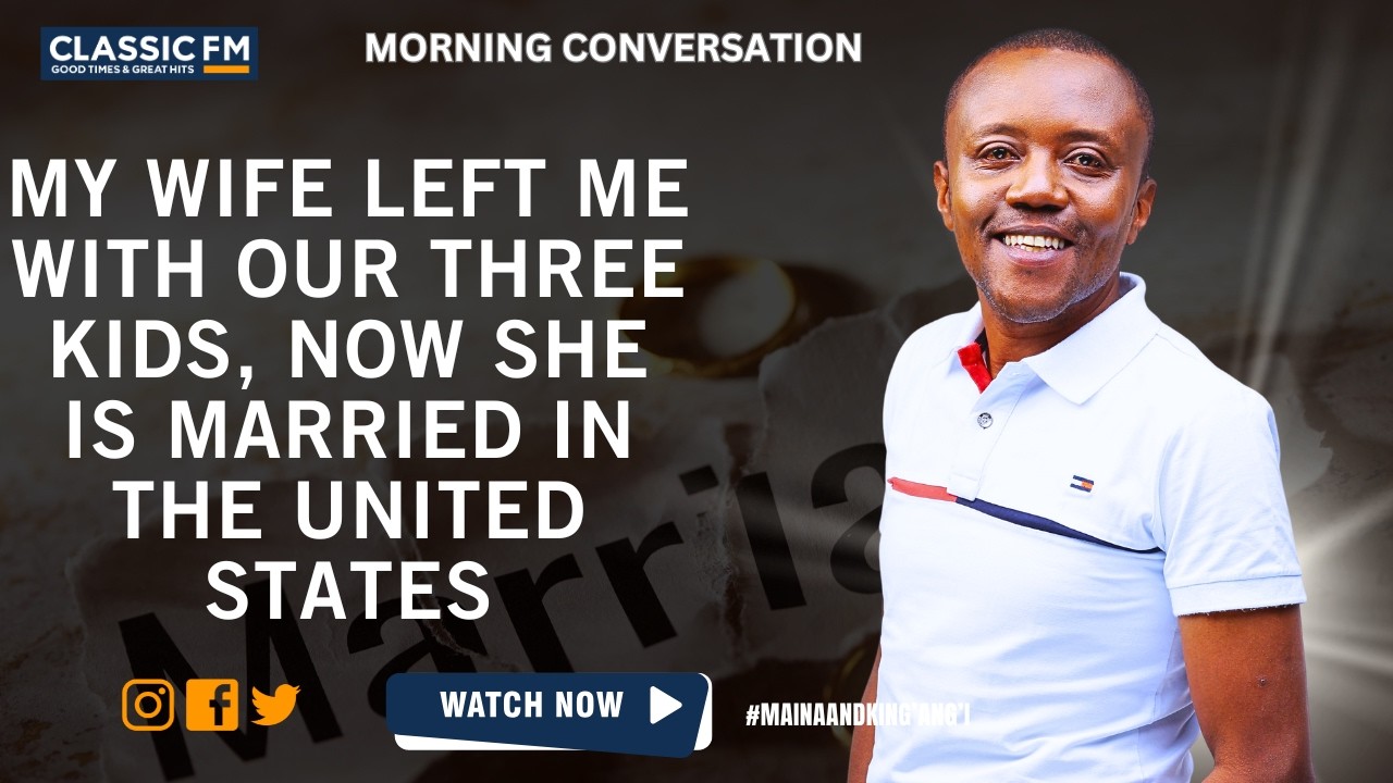 MY WIFE LEFT ME WITH OUR THREE KIDS, NOW SHE IS MARRIED IN THE UNITED STATES