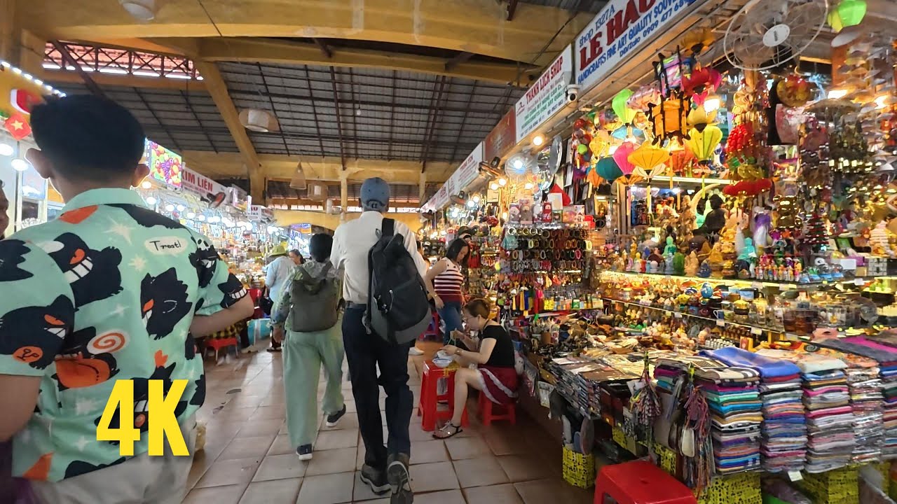 Walking Ben Thanh Market | Saigon's Most Iconic Market POV (4K ASMR)