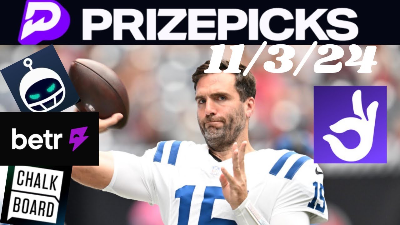 NFL SUNDAY DABBLE FREE PLAYER PROP BETS 11/3/24 #prizepicks #betr #dabble #nfl #sportsbetting #bets
