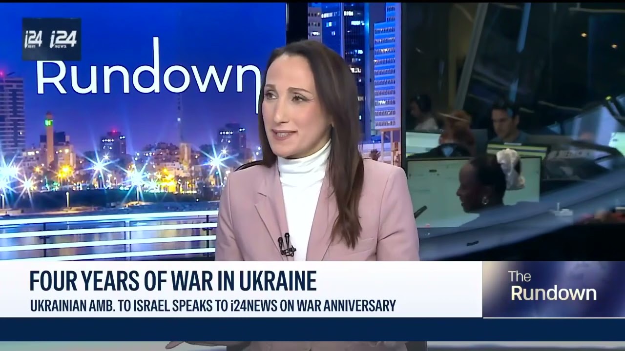 i24NEWS entrevista embaixador ucraniano em Israel após 4 anos de guerra