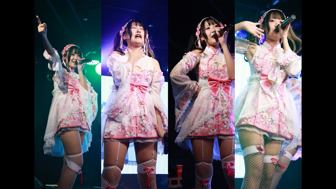 【推しカメラ】天空のシラバス「バブルジェットBLACK」かわいいお雛様衣装　3月定期公演　五反田　アイドル