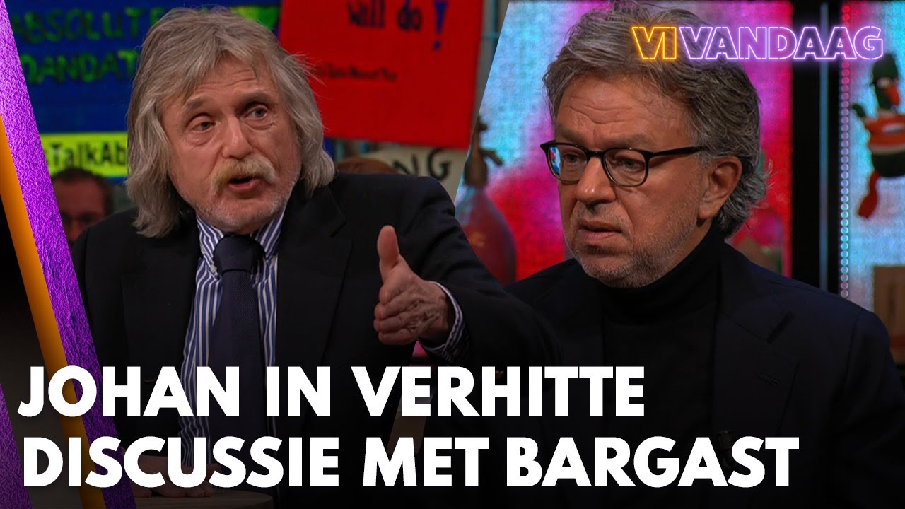Johan in verhitte discussie met bargast Yves Gijrath: &lsquo;Onrealistisch gelul!' | VI VANDAAG