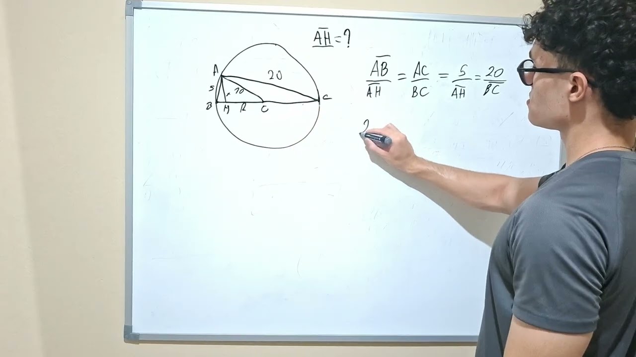 Questão de raio da circunferência 