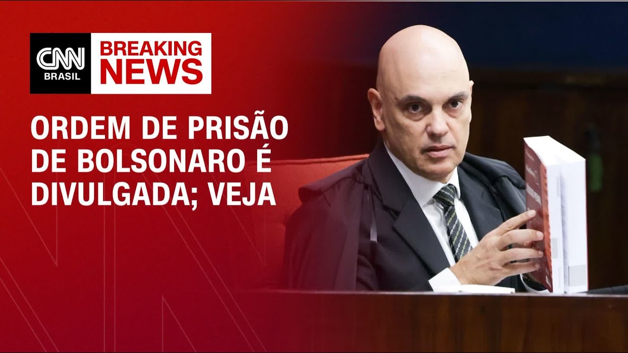 Veja o que diz ordem de pris&atilde;o contra Jair Bolsonaro | CNN NEWSROOM