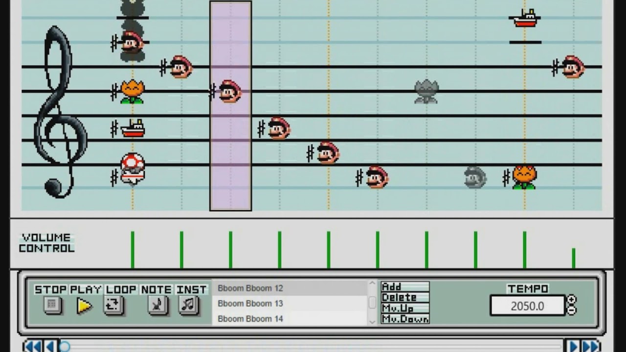 [K-Pop] Momoland's Bboom Bboom (뿜뿜) on Super Mario Paint