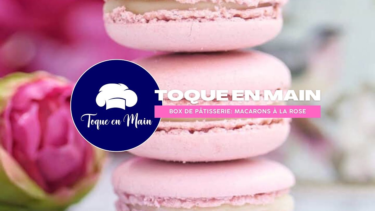 Macarons à la rose