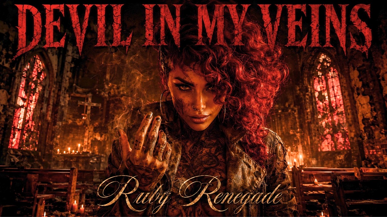 DEVIL IN MY VEINS 🔥 Female Outlaw Country Rap | Dark 2026 | Ruby Renegade