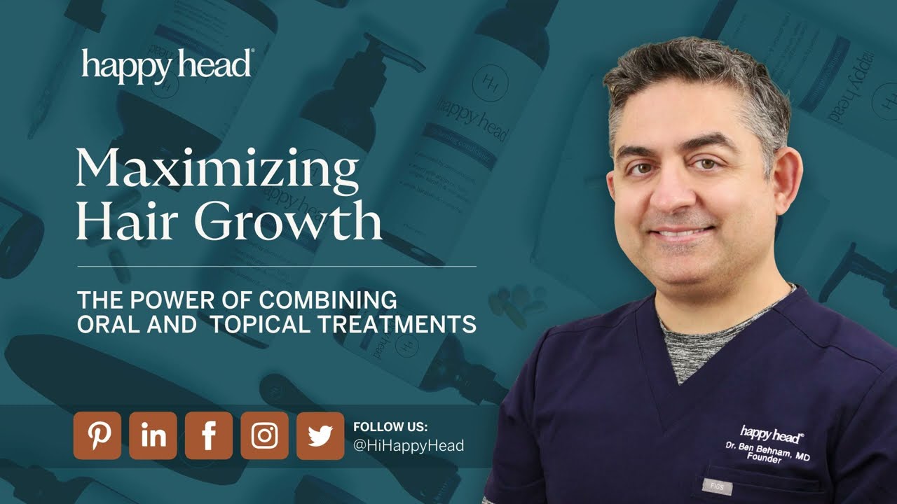 Maximizing Hair Growth: The Power of Combining Oral and Topical Treatments