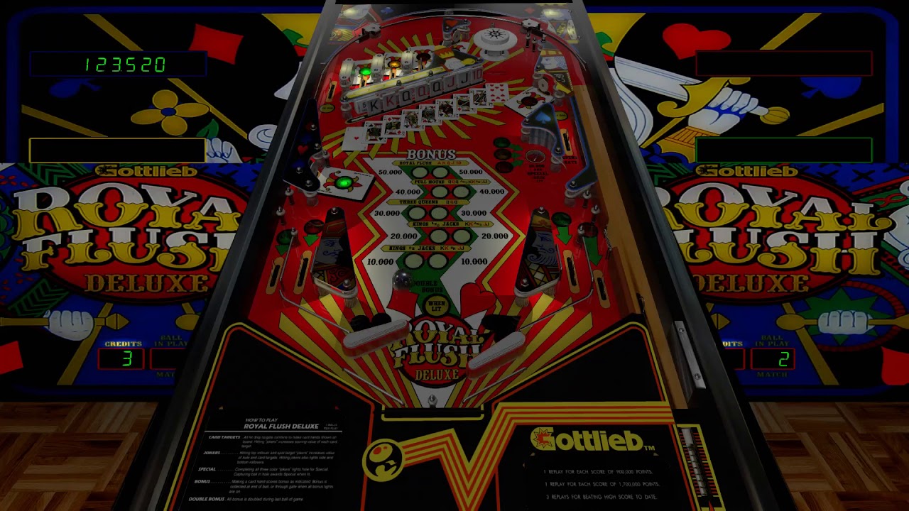 Royal Flush Deluxe Pinball VPX