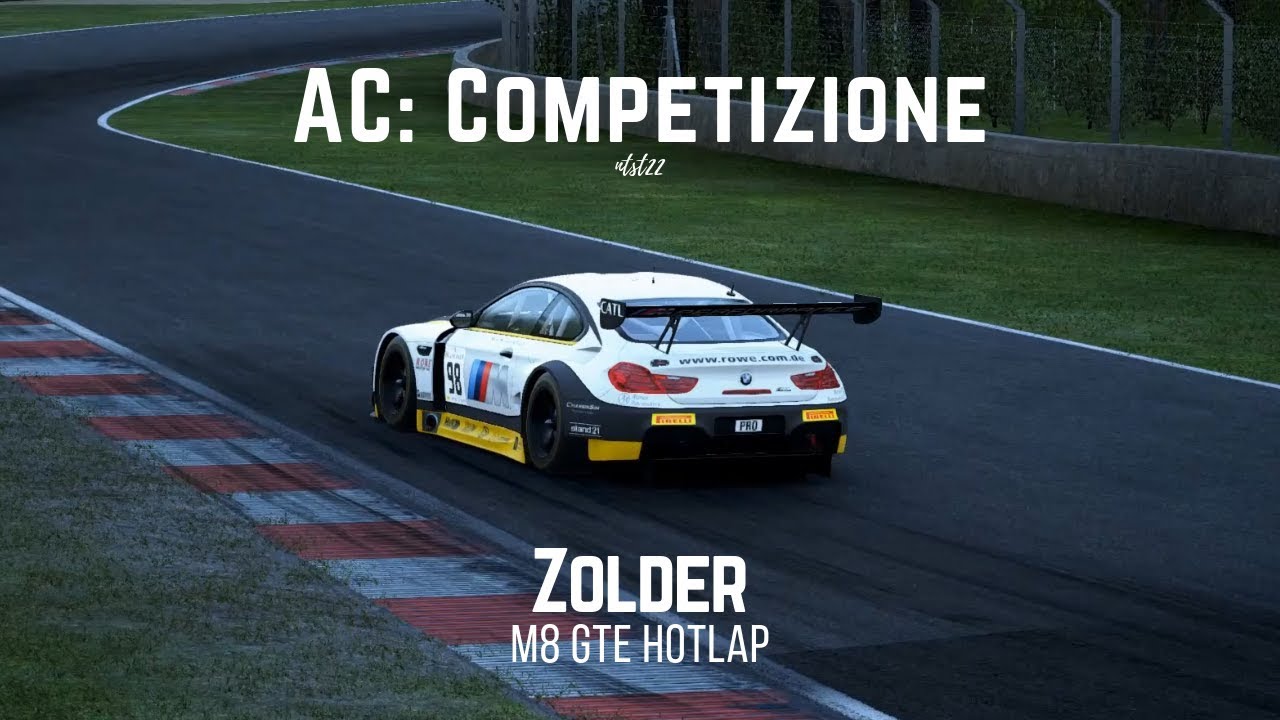 Assetto Corsa Competizione | M6 GT3 @Zolder |1:28.4