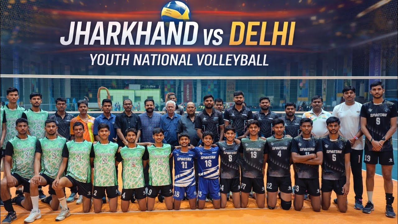 Jharkhand vs delhi volleyball match || youth national volleyball championship kiit university 2026