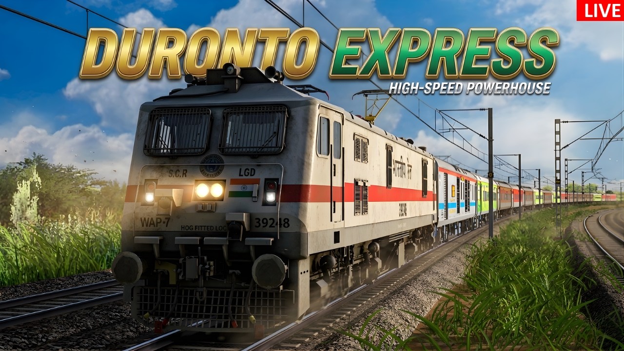 जब Duronto हुई Late 😱 12262 Howrah – Mumbai CSMT Duronto Express | MSTS LIVE 🚆