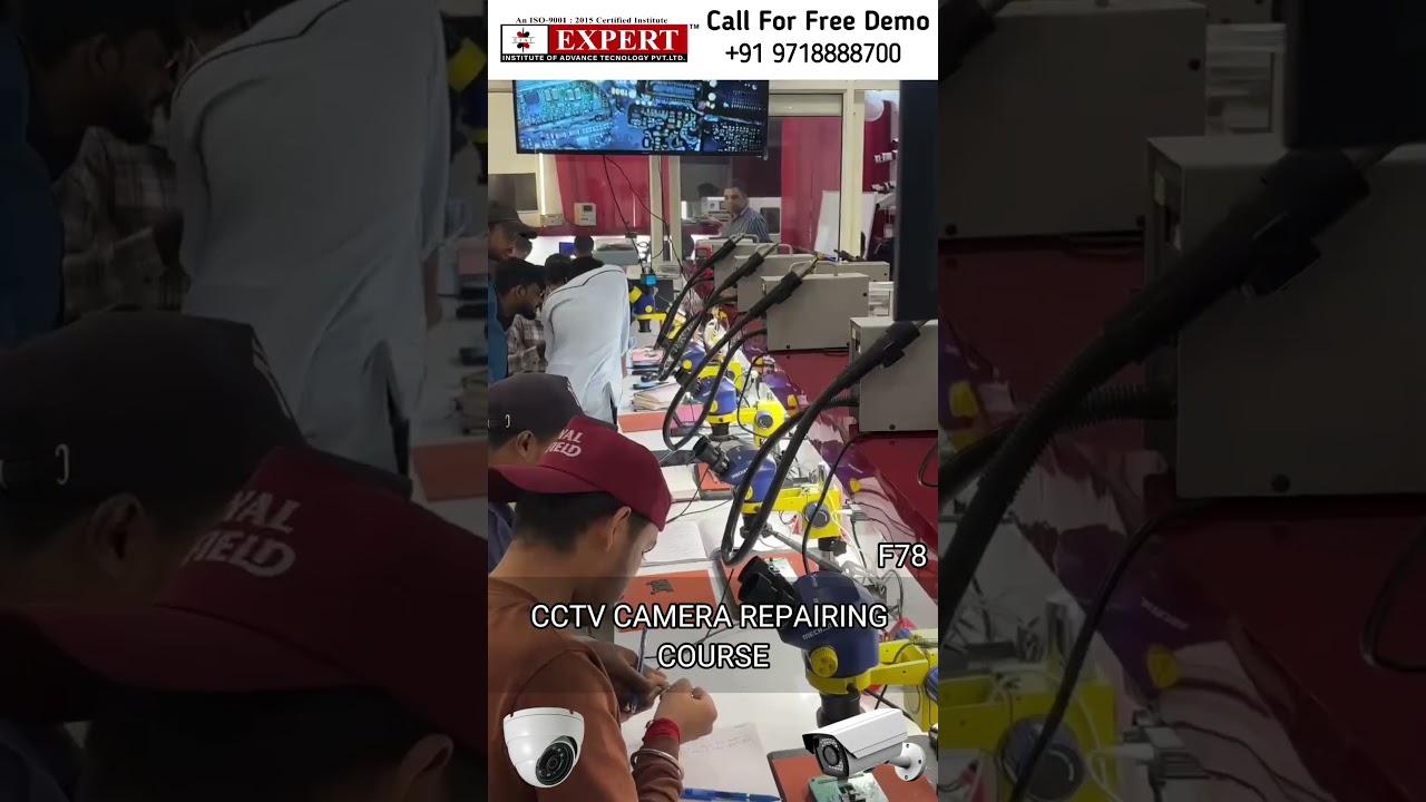 🔥CCTV Repairing Course in Jind  | Best CCTV Repairing Institute in Jind (Haryana)