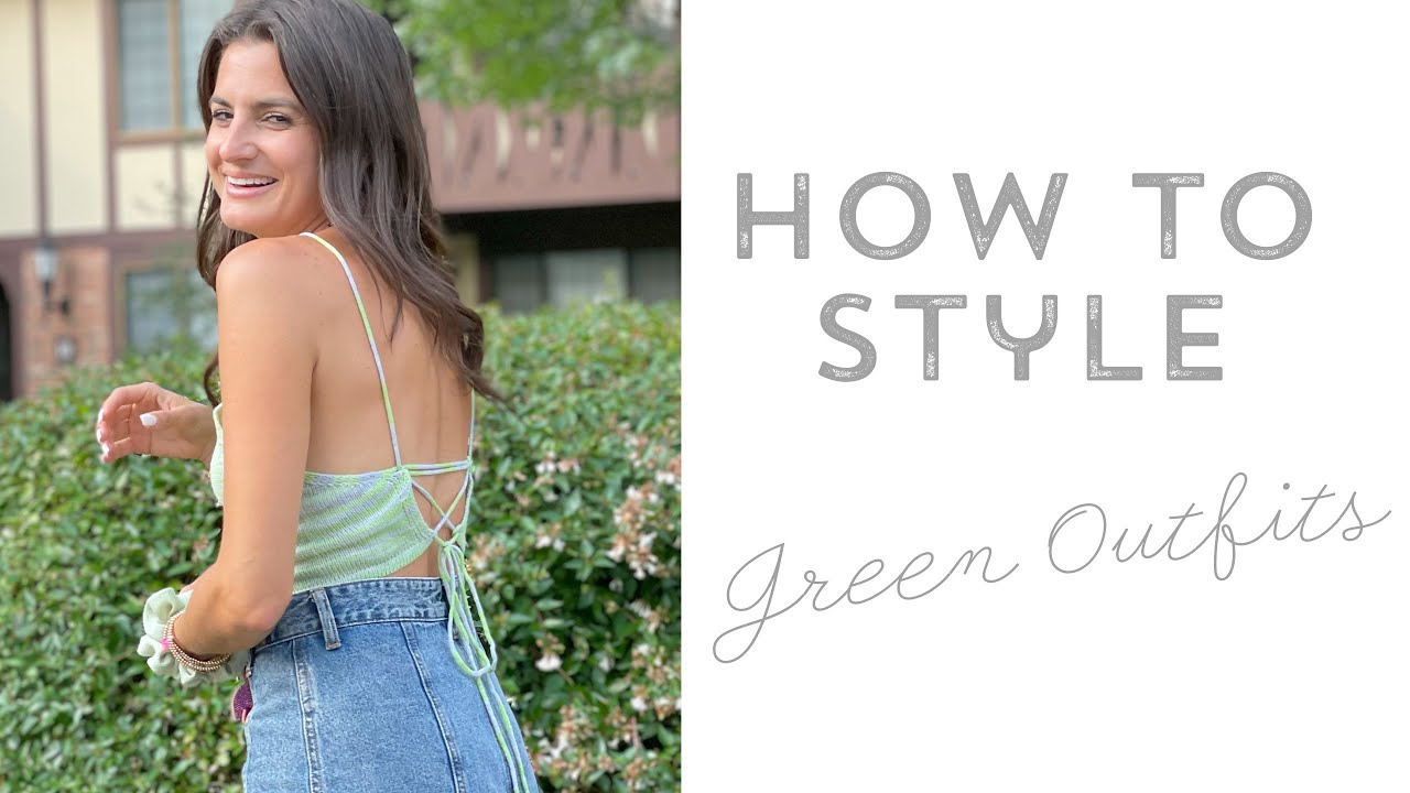 How to Wear Sage Green | 4 Outfits | Color Trend