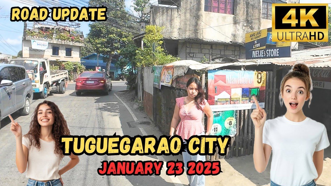 Tuguegarao City Everyday City life with 4K Resolution