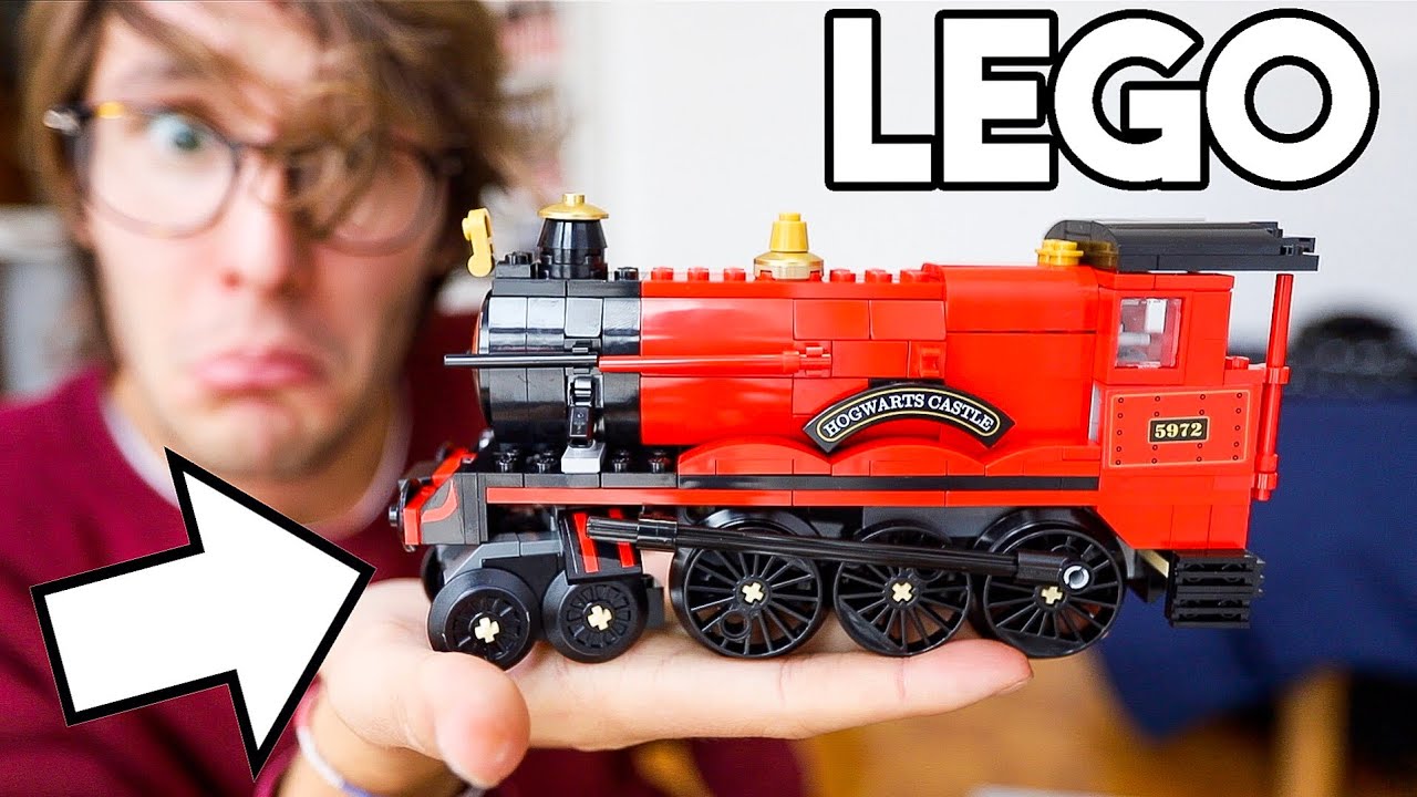Costruisco il TRENO di HARRY POTTER con i LEGO